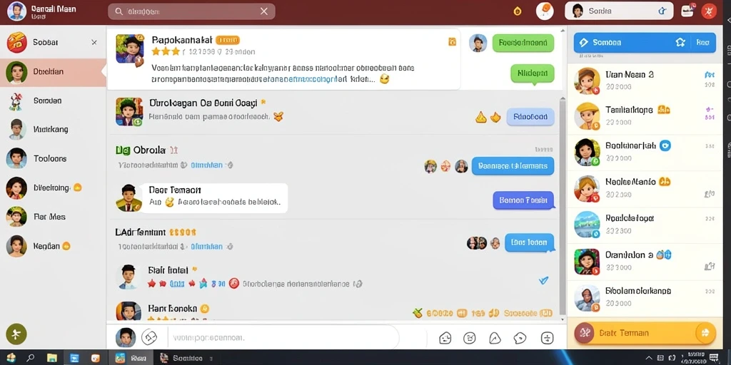 Fitur interaktif yang meningkatkan pengalaman bermain.