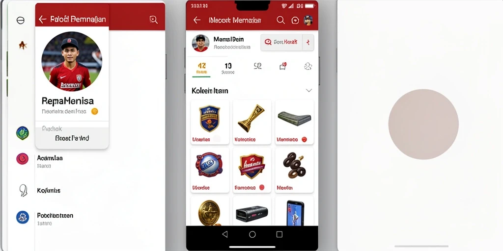 Fitur komunitas yang mendukung interaksi pemain.